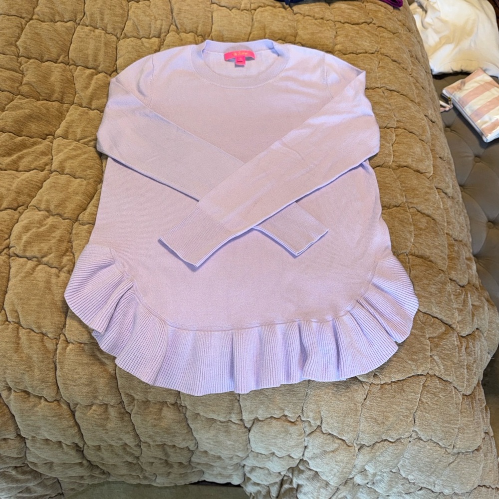 Lilly Pulitzer Estella ruffle sweater